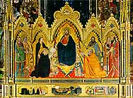 Orcagna: obraz otarzowy w kaplicy Strozzich